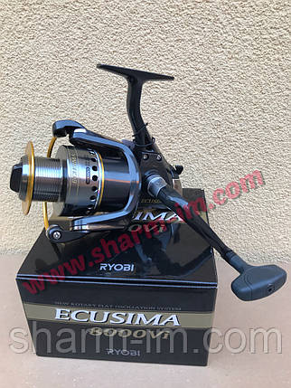 Котушка Ryobi Ecusima 8000 Vi (6+1) Оригінал без зап. шп., фото 1
