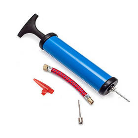 Насос ручний для м'ячів, надувних виробів Pump Newt NE-P-18B синій, Toyman