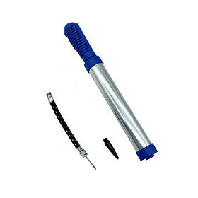 Насос ручний для м'ячів, надувних виробів Pump Newt NE-P-20BL синій, Toyman