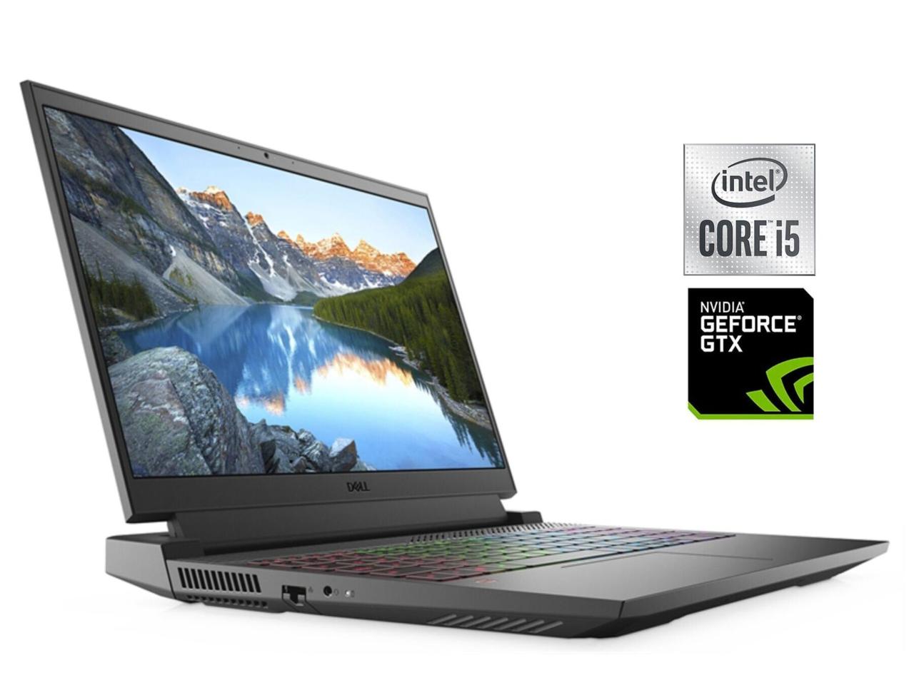 Ігровий ноутбук Б-клас Dell G15 5510/ 15.6" 1920x1080/ i5-10500H/ 8GB RAM/ 256GB SSD/ GTX 1650 4GB