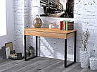Письмовий стіл L-11 Loft design  Дуб Крафт золотой, фото 2