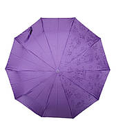 Парасолька жіноча Bellissimo SL461C напівавтомат 10 спиць проявка Бузковий