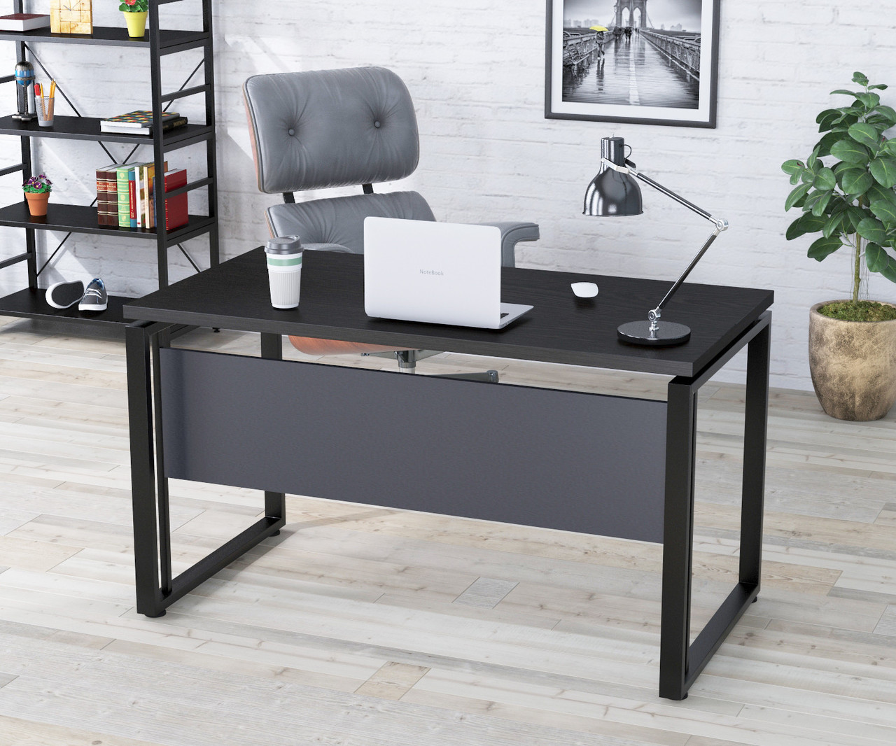 Письмовий стіл G-135-36 Loft Design Венге Луїзіана
