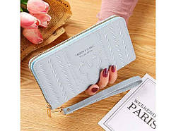 Гаманець жіночий 19*10*2см блакитний екошкіра dl005-3 ТМ КИТАЙ