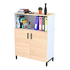 Тумба офісна LTO-900-1200 біла Дуб Борас, фото 2