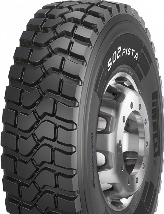 Грузовие шини Pirelli S02 Pista (ведущая) 14XFULL R20 164/160K Турция 2025