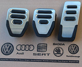 Накладки на педалі Audi A4 (B6), Audi A4 (B7) для автомобілів із МКПП