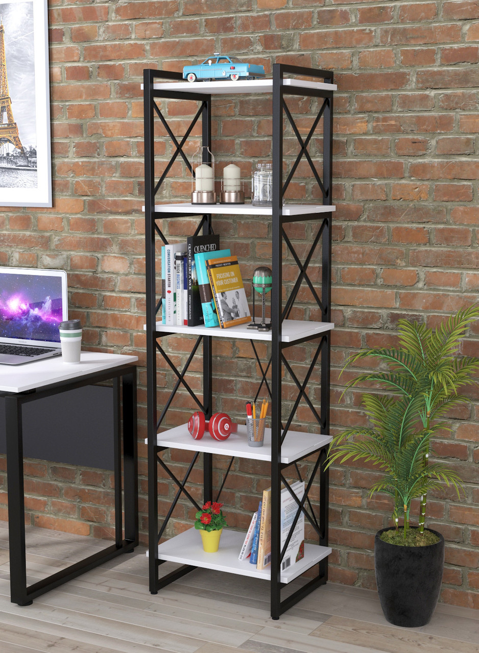 Стелаж Скіф-5-550 Loft Design  Белый, фото 1
