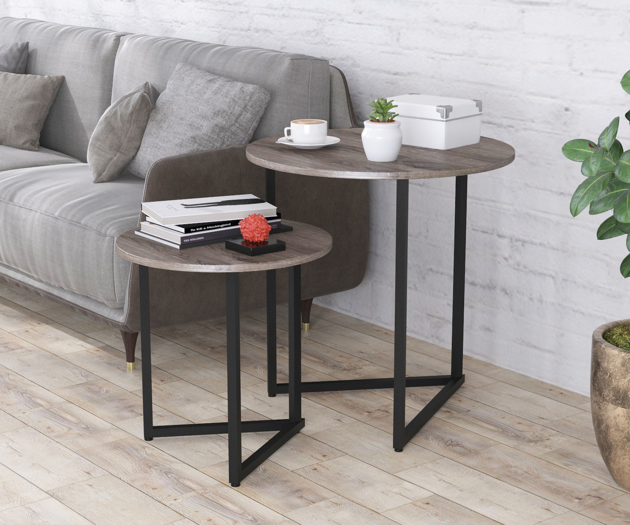 Журнальні столики Дельта Дуо Loft Design Дуб Палена, фото 1