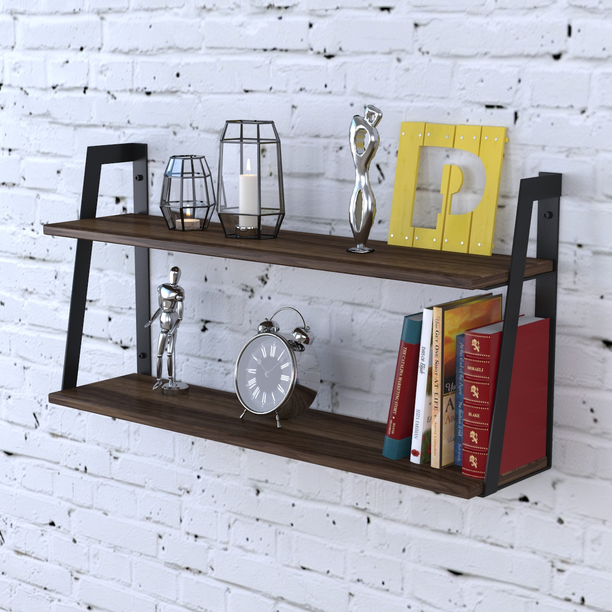 Полиця PL-5 Loft Design Орех Модена, фото 1