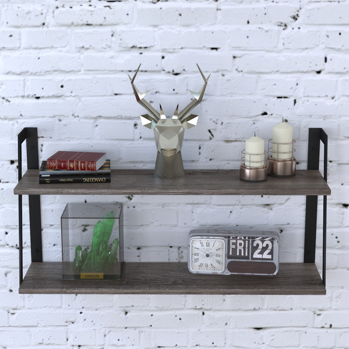 Полиця PL-5 Loft Design Дуб Палена, фото 1