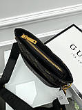 Брендова чоловіча сумка Guess коричнева, фото 6