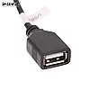 Кабель USB на 6 pin 2 USB  із комплекту для під'єднання flash флешки до магнітоли Android 7 9 10 дюймів 6PIN 2USB, фото 4
