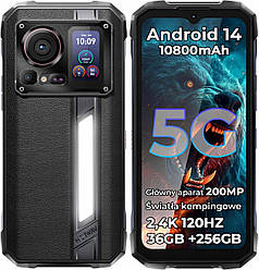HOTWAV Hyper 7 Pro 5G 16/256 GB Leather Black Гарантія 1 рік (*CPA -3% Скидка)_L