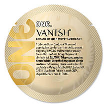 Набір презервативів ONE Vanish Hyperthin, 100 шт, ультратонкі, зі змазкою, паковання-тубус, фото 5