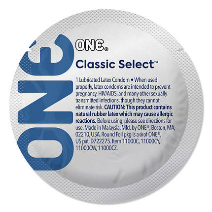 Набір презервативів ONE Classic Select — Contest Collection 100 шт., мегапак тюб, фото 3