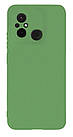 Чохол Silicone case Camera Protective для Xiaomi Redmi 12C (19) м'ятний Mint, фото 2