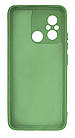 Чохол Silicone case Camera Protective для Xiaomi Redmi 12C (19) м'ятний Mint, фото 3