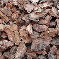 Кора соснова велика декоративна фракція 6-10 см 50 л (ПЕРЕДОПЛАТА 20%)