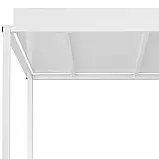 Журнальний кавовий столик Cambridge 40x40x44 см білий, фото 7