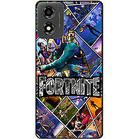 Силіконовий чохол бампер для Motorola Moto G04 з картинкою Фортнайт Fortnite