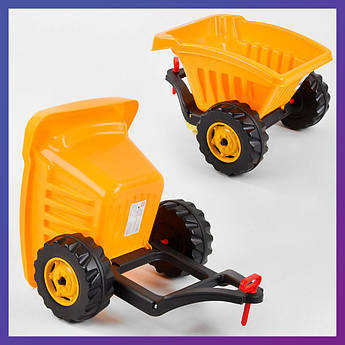 Причіп до педальних тракторів Pilsan 07-317 Жовтий