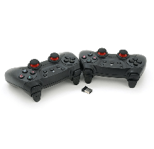 Бездротовий геймпад джойстик для ПК Tv Box Game Stick Android Windows 2 шт., фото 5