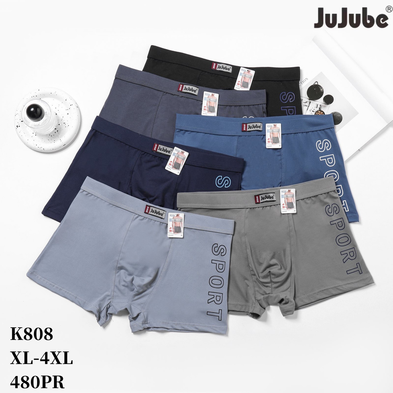 Боксери чоловічі 46/52 «Jujube"
