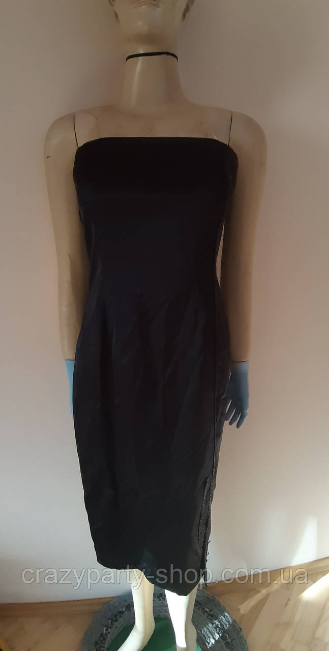 Карнавальна жіноча чорна  сукня розмір S б/в, фото 1