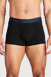 Труси UA PERFORMANCE COTTON - SOLID 3 3PK чорний Чол XXL, фото 2