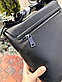 Чоловіча шкіряна сумка Hermes, тканинний ремінь, 25*26*5 см, 931198, фото 7