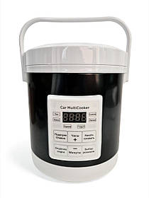 Автомобільна мультиварка 1.6 л на 12 - 24v колір чорний від прикурювача