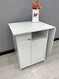 Правосторонній манікюрний складний стіл з тумбою V490, фото 3