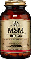 Метилсульфонілметан Solgar MSM 1000 mg 120 таблеток