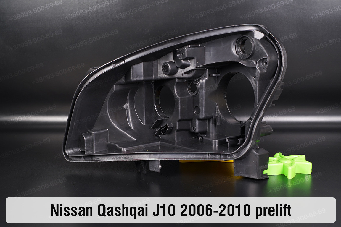 Корпус фари Nissan Qashqai J10 (2006-2010) дорест лівий, фото 1