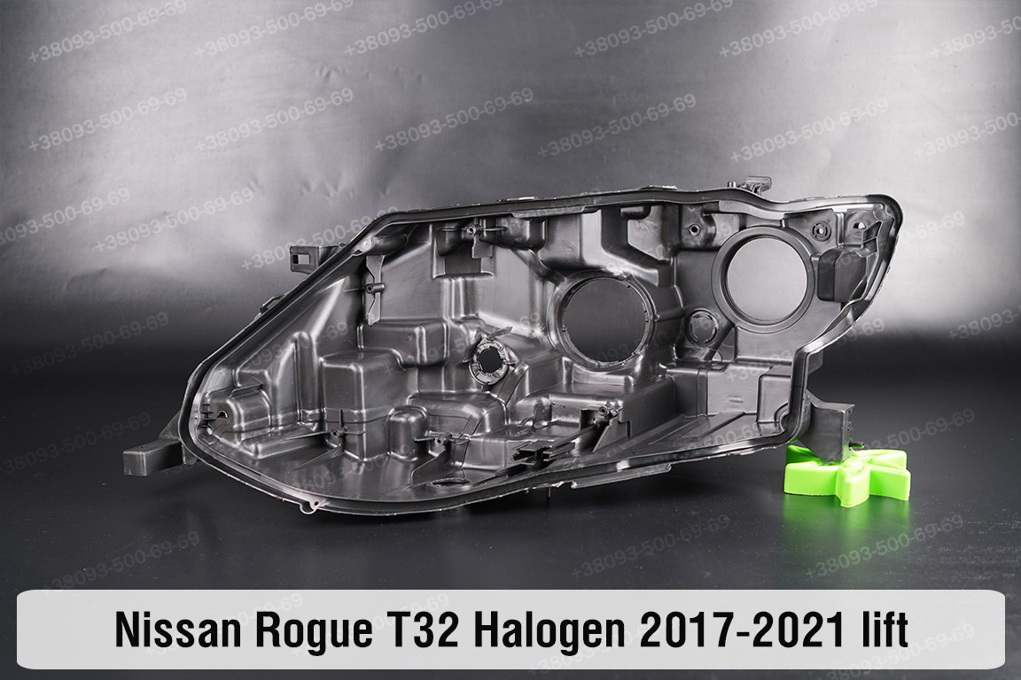 Корпус фари Nissan Rogue T32 Halogen (2017-2021) рест лівий, фото 1