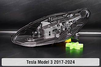 Корпус фари Tesla Model 3 (2017-2024) лівий