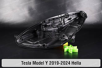 Корпус фари Tesla Model Y Hella (2019-2024) лівий