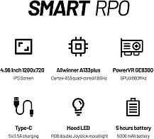 Портативна ігрова приставка з ретро іграми Trimui smart pro White + карта пам'яті 128GB, фото 4
