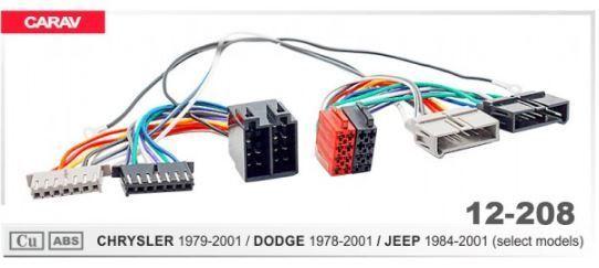 Перехідник Авто-ISO Carav 12-208 Chrysler, Jeep, Dodge