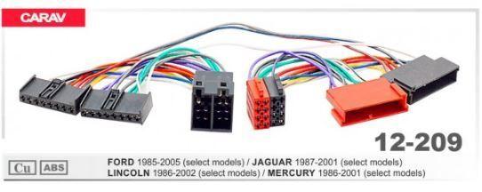 Перехідник Авто-ISO Carav 12-209 Ford, Jaguar, Nissan, Mazda, Lincoln, Mercury
