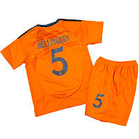 Футбольна форма для дітей Реал Мадрид з написом Беллінгем сезон 24-25 року