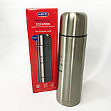 Термос у вигляді пляшки MAGIO MG-1032S 750 мл, Термос з нержавіючої сталі для гарячого чаю NP-92, фото 3