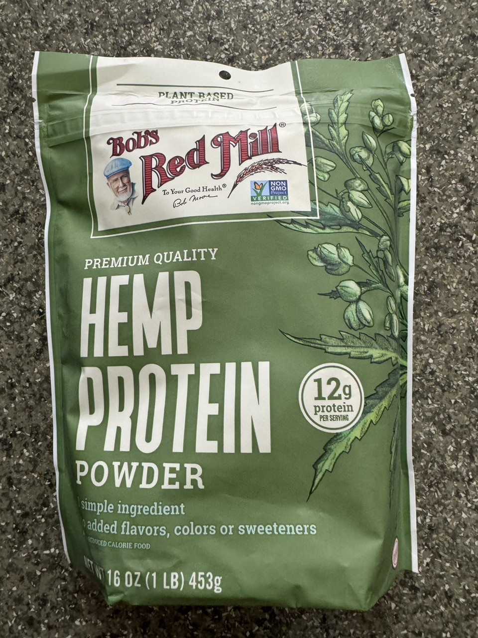 Протеїновий порошок із конопель Bob's Red Mill, Hemp Protein Powder 455 gram, фото 1