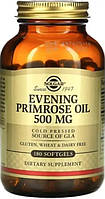 Масло вечірнього первоцвіту Solgar Evening Primrose Oil 500 mg 180 вег капс