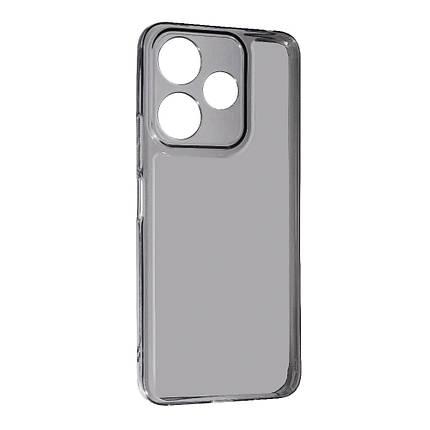 Силіконовий чохол Space Grey для Xiaomi Redmi 13/Poco M6 Transparent, фото 3