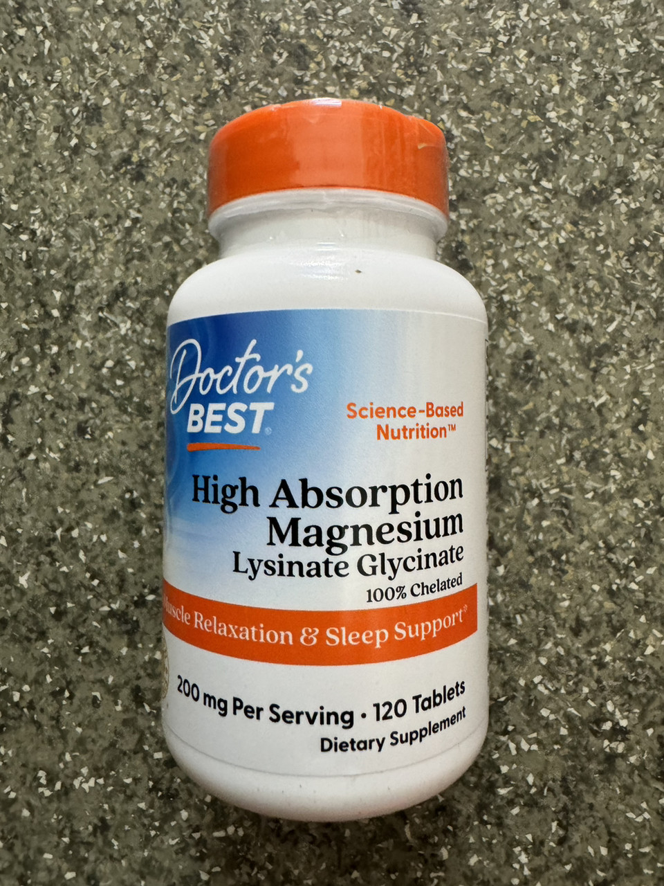 Магній гліцинат, Doctor's Best Magnesium Glycinate 120 tabs