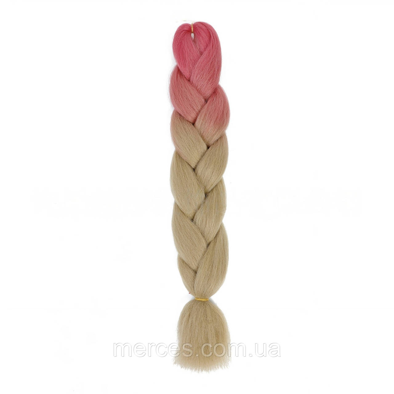 Канекалон Jumbo Braid омбре різнокольорова коса три кольори довжина 60 см Вага 100 грам Термостійкий В129