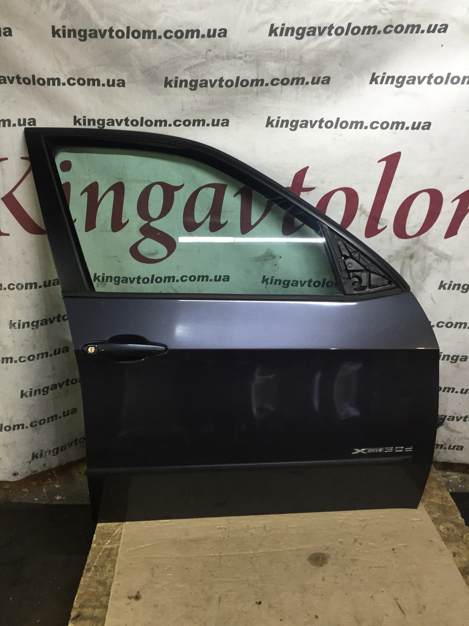 Двері передні права зборі колір A65/8 BMW X5 E70 41517211424, фото 1