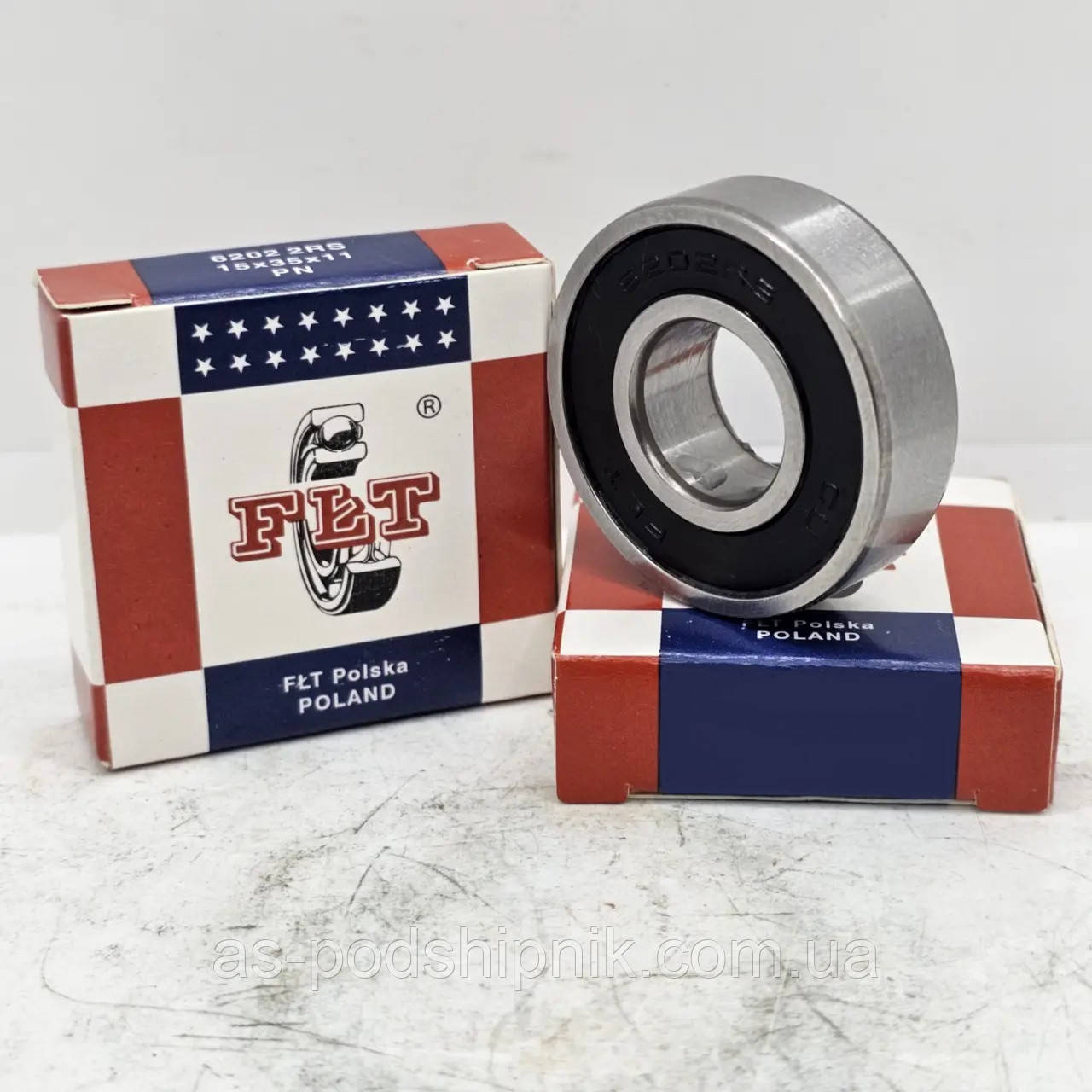 Підшипник 6207 2RS (180207) FLT, фото 1